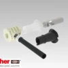 Fischer® Kit Fissaggio Rapido Wc/Bidet Sospeso Wb9 B Tu -Vendite BagnoVivo 20412