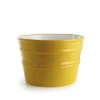 Lavabo Sospeso/Appoggio Bacile Cm.Ø46,5 H30 In Ceramica Lucido Giallo -Vendite BagnoVivo 20479 lavabo bacile giallo sirio 46 5 30