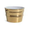 Lavabo Sospeso/Appoggio Bacile Cm.Ø46,5 H30 In Ceramica Lucido Oro 2 Lavabo Sospeso/Appoggio Bacile Cm.Ø46,5 H30 In Ceramica Lucido Oro -Vendite BagnoVivo 20493 lavabo bacile oro 46 5 30