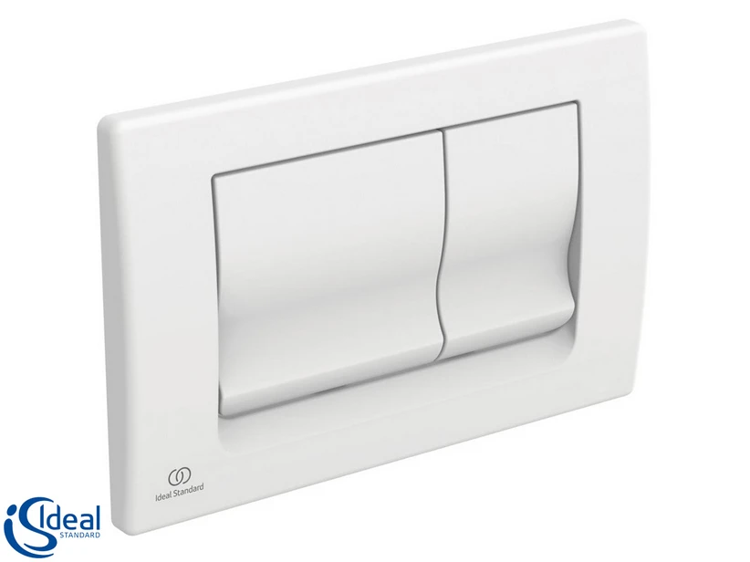 Placca Wc Ideal Standard® Solea Comando M1 Bianco 3 Placca Wc Ideal Standard® Solea Comando M1 Bianco