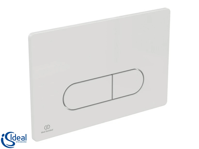 Placca Wc Ideal Standard® Oleas Comando M1 Bianco 3 Placca Wc Ideal Standard® Oleas Comando M1 Bianco