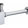 Sifone Per Lavabo Design Quadrato 11/4 Metallo Cromo -Vendite BagnoVivo 54187
