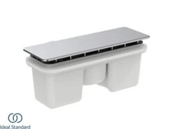 Piletta Per Piatto Doccia Ideal Standard® Ultra Flat New Con Coperchio Cromo Lucido