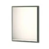 Specchio Bagno Con Luce Led Classic 90x73 Cm Verde Salvia Opaco -Vendite BagnoVivo 70872