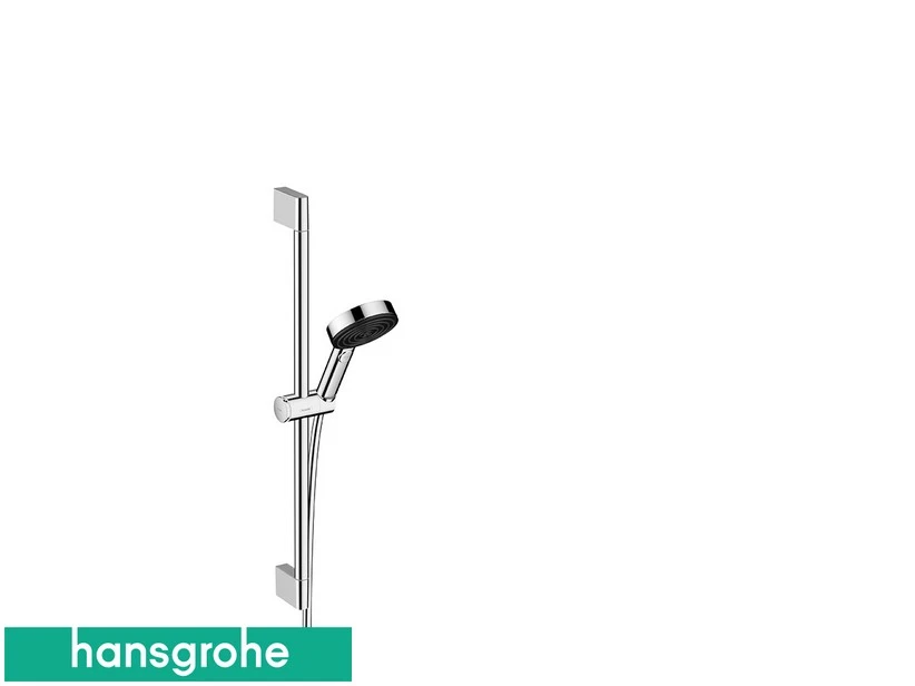Saliscendi Con Doccetta Pulsify S Hansgrohe Cromo 3 Getti 3 Saliscendi Con Doccetta Pulsify S Hansgrohe Cromo 3 Getti