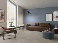 Piastrella All Grey 60x120 Gres Effetto Resina-Cemento Grigio