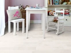 Pavimento Laminato Ascona Wood White Effetto Rovere Bianco Ac3