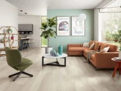 Pavimento Spc Boston White Effetto Legno Rovere Bianco