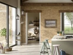 Piastrella Clay Biscuit 16X39 Effetto Muretto Beige