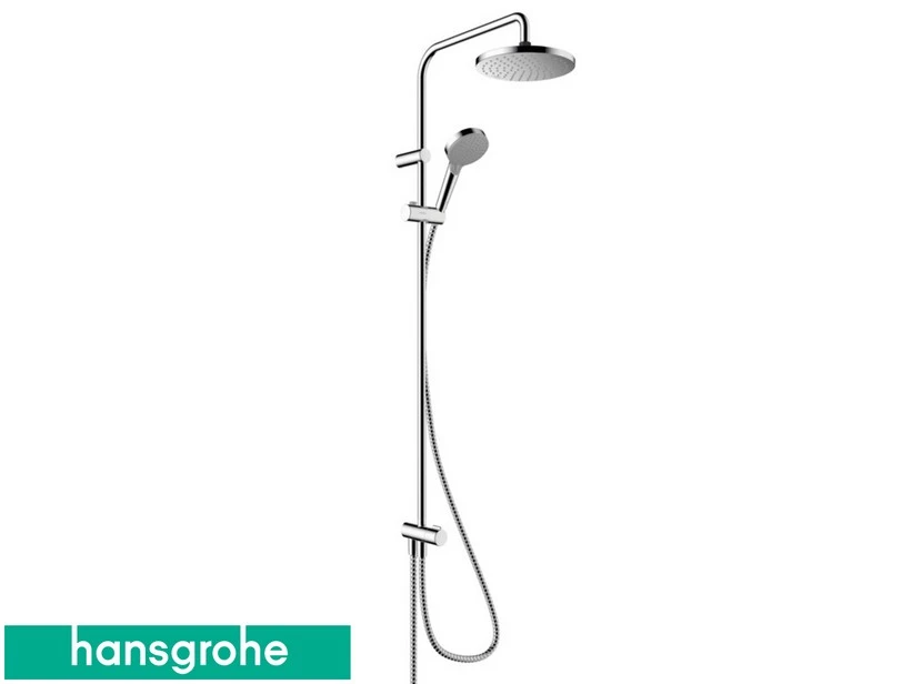 Colonna Doccia Hansgrohe® Vernis Blend Con Deviatore E Soffione Ø200 Tondo Cromo 3 Colonna Doccia Hansgrohe® Vernis Blend Con Deviatore E Soffione Ø200 Tondo Cromo