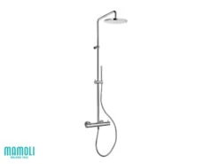 Colonna Doccia Pico Con Miscelatore Termostatico E Soffione Tondo Cromo