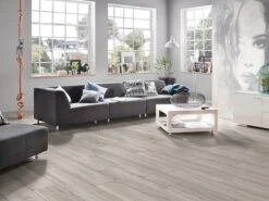 Pavimento Laminato Denver Grey Legno Grigio Ac4