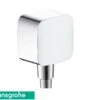 Hansgrohe Fixfit Softsquare Presa Acqua Diametro Nominale 15 Cromo -Vendite BagnoVivo fixfit presa acqua square antiriflusso