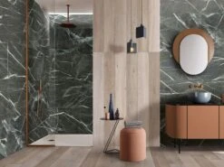 Piastrella Florida Green Marbles 60x120 Gres Effetto Marmo Verde 3D