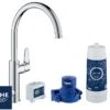 Grohe® Blue Pure Baucurve Miscelatore Lavello Con Sistema Filtrante Dell’Acqua -Vendite BagnoVivo grohe blue pure baucurve miscelatore lavello cucina sistema filtrante acqua