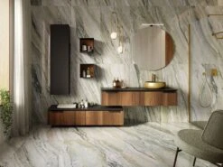 Piastrella Jade Green Marbles 60x120 Gres Effetto Marmo Verde Lappato Lucido