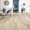 Pavimento Laminato Khaki Oak Effetto Rovere Sabbia Ac4 -Vendite BagnoVivo laminato khaki oak ambientazione