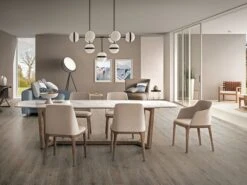 Pavimento Laminato Noblesse New York Oak Legno Grigio Ac4