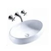 Lavabo Da Appoggio Mincio 59x40 H15 In Ceramica Bianco Lucido -Vendite BagnoVivo lavabo arredo nuvola