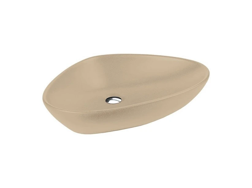 Lavabo Da Appoggio Bermuda 58X39 In Resina Opaco Crema Marfil 3 Lavabo Da Appoggio Bermuda 58X39 In Resina Opaco Crema Marfil