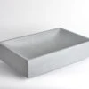 Lavabo Da Appoggio Concrete 58,2x36,5 H15 Cemento -Vendite BagnoVivo lavabo da appoggio concrete 58 2x36 5 h15 cemento