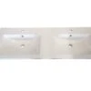 Lavabo Incasso Unitop Slim 2 Vasche 120X46 In Resina Lucido Bianco 2 Lavabo Incasso Unitop Slim 2 Vasche 120X46 In Resina Lucido Bianco -Vendite BagnoVivo lavabo doppio unitop slim resina bianco 120x46 1