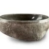 Lavabo Da Appoggio Pietra Riverstone Ø50H15 Pietra Naturale Nero -Vendite BagnoVivo lavabo joya