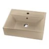 Lavabo Da Appoggio Luxor 50X41,5 In Resina Opaco Crema Marfil -Vendite BagnoVivo lavabo luxor crema
