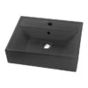 Lavabo Da Appoggio Luxor 50X41,5 In Resina Opaco Grigio Carnico 2 Lavabo Da Appoggio Luxor 50X41,5 In Resina Opaco Grigio Carnico -Vendite BagnoVivo lavabo luxor grigio