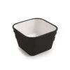 Lavabo Sospeso/Appoggio Bacile Qubo 40X40XH25 In Ceramica Nero Opaco -Vendite BagnoVivo lavabo sospeso appoggio tinozza 40x40xh25 in ceramica nero opaco