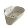 Lavabo Lavatoio Sospeso/Appoggio Tino 60X50Xh.30 In Ceramica Opaco Matera -Vendite BagnoVivo lavabo tino matera matt