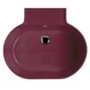 Lavabo Lavatoio Sospeso/Appoggio Tino 60X50Xh.30 In Ceramica Lucido Vinaccia -Vendite BagnoVivo lavabo tino vinaccia lucido alto