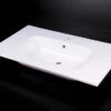 Lavabo Da Appoggio Unitop Plano 90,5X51,5 In Resina Lucido Bianco 1 Lavabo Da Appoggio Unitop Plano 90,5X51,5 In Resina Lucido Bianco -Vendite BagnoVivo lavabo unitop plano resina 905x515 1