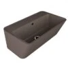 Lavabo Sospeso/Appoggio Wynn 70X40Xh.25 In Ceramica Opaco Siena -Vendite BagnoVivo lavabo wynn 70x40 siena matt frontale