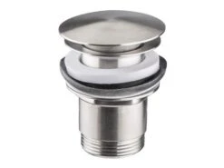 Piletta Lavabo Luxy Inox 316 In Acciaio Spazzolato Con Troppo Pieno