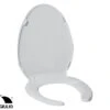 Sedile Wc Casual+ Con Apertura Frontale Bianco -Vendite BagnoVivo minimale 69105 logo