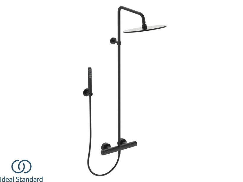 Colonna Doccia Termostatica Ideal Standard® Ceratherm T25 Nero Seta Opaco 3 Colonna Doccia Termostatica Ideal Standard® Ceratherm T25 Nero Seta Opaco