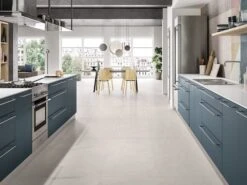 Piastrella Must White 60X120 Gres Effetto Cemento Bianco Avorio