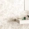 Decoro Myway Romance White Effetto Carta Da Parati Floreale 3D Composizione 75x75 -Vendite BagnoVivo myway romance white amb