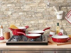 Piastrella Nuraghe Beige 16X40 Effetto Muro Rustico In Pietra