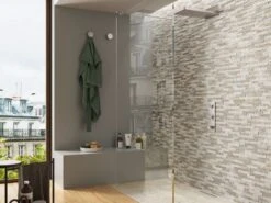 Piastrella Outback Bianco 16x39 Effetto Muretto In Quarzite Bianca