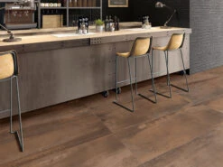 Piastrella Oxyde Corten 60X120 Gres Effetto Cemento Metalizzato Ruggine