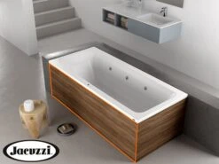 Pannello Frontale Per Vasca Idromassaggio Jacuzzi® Silk 180 Cm Dark Oak