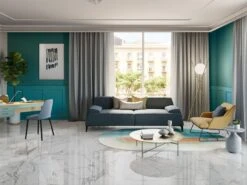 Piastrella Ultrawhite 60X120 Full Lappato Gres Effetto Marmo Bianco