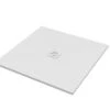 Piatto Doccia Quadrato Crypto 100x100 H2,5 Cm In Resina Bianco -Vendite BagnoVivo piatto doccia crypto bianco opaco quadrato 100x100 1