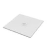 Piatto Doccia Quadrato Crypto 80x80 H2,5 Cm In Resina Bianco -Vendite BagnoVivo piatto doccia crypto bianco opaco quadrato 80x80 1