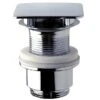 Piletta Lavabo Q-Top H40 Mm Senza Troppo Pieno Scarico Libero -Vendite BagnoVivo piletta scarico libero q top h40