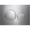 Placca Wc Geberit Sigma20 2 Pulsanti Cromo/Satinato/Cromo 2 Placca Wc Geberit Sigma20 2 Pulsanti Cromo/Satinato/Cromo -Vendite BagnoVivo placca sigma20 cromo satinato cromo