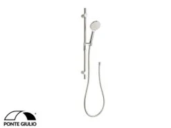 Saliscendi Doccia Linea Eternal Basic L70 Cm Con Doccetta Multigetto Inox Cromo