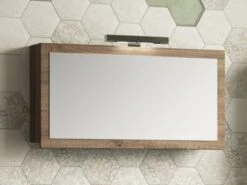 Specchio Bagno Qubo 70 Contenitore Sherwood